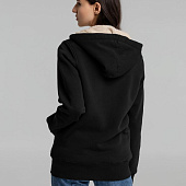 Толстовка унисекс на молнии Sherpa 280, черная