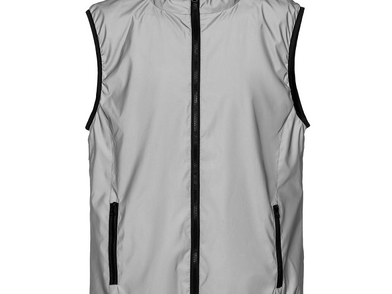 Жилет двусторонний Manifest из светоотражающей ткани, серый