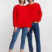 Свитшот унисекс Columbia, красный