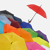 Зонт-трость Standard, желтый