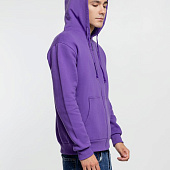 Толстовка на молнии с капюшоном Siverga Heavy 2.0, фиолетовая