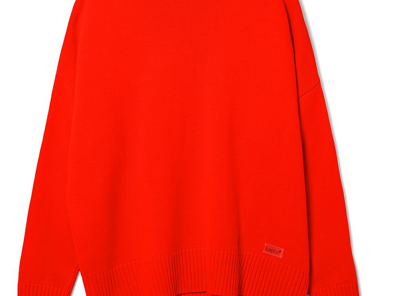 Джемпер оверсайз унисекс Stated в сумке, красный