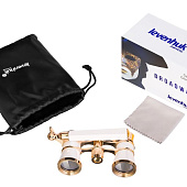 Театральный бинокль-лорнет Broadway 325E, белый