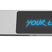 Флешка markBright с синей подсветкой, 32 Гб