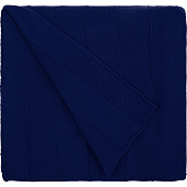 Плед Rombus, темно-синий (сапфир)