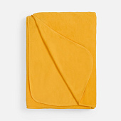 Флисовый плед Warm&Peace XL, желтый
