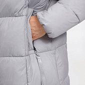 Пуховик унисекс Kapsula, серый