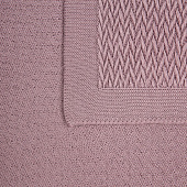 Плед Ornato, розовый (пыльная роза)