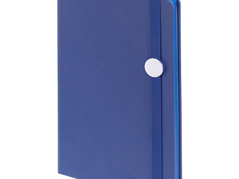 Блокнот Shall Round, синий