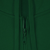 Толстовка на молнии с капюшоном Siverga Heavy 2.0, темно-зеленая