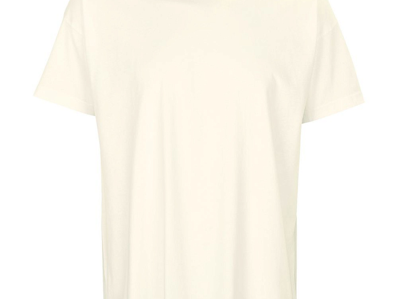 Футболка оверсайз мужская Boxy Men, молочно-белая