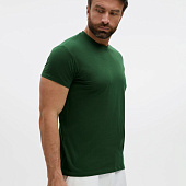 Футболка унисекс Regent 150, темно-зеленая