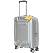 Чемодан Logoduck S, серебристый