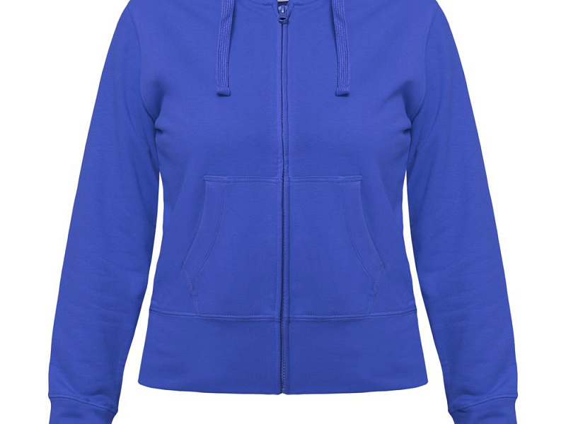 Толстовка женская Hooded Full Zip ярко-синяя