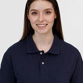 Рубашка поло унисекс Pacific, кобальт (темно-синяя)