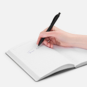 Ручка шариковая Undertone Black Soft Touch, черная