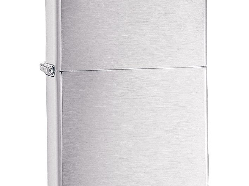 Зажигалка Zippo Armor Brushed, матовая серебристая