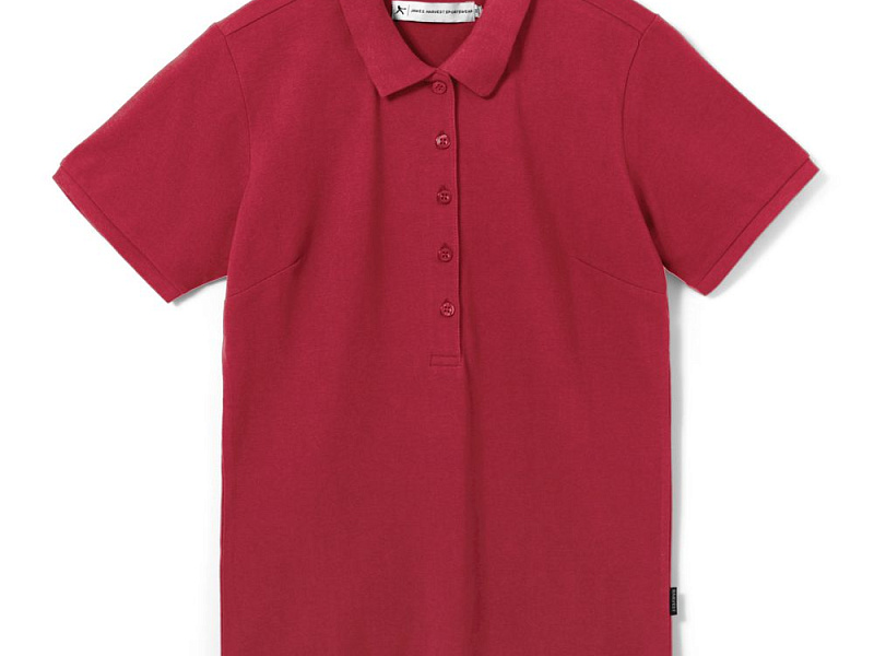 Рубашка поло женская Neptune, вишнево-красная