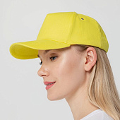 Бейсболка Standard, желтая (лимонная)
