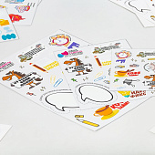 Наклейки UV-DTF Sticker Pack на заказ, S
