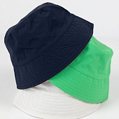 Панама Nylon двусторонняя, черная с хаки