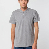 Рубашка поло мужская Summer 170, серый меланж