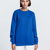 Свитшот унисекс Delta, ярко-синий