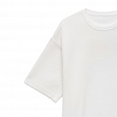 Джемпер с коротким рукавом Siluetti Volumica, молочно-белый