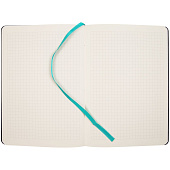 Блокнот Verso в клетку, бирюзовый