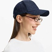 Бейсболка Denimate, темно-синяя