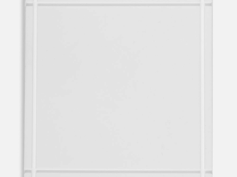 Лейбл из ПВХ Dzeta, L, белый