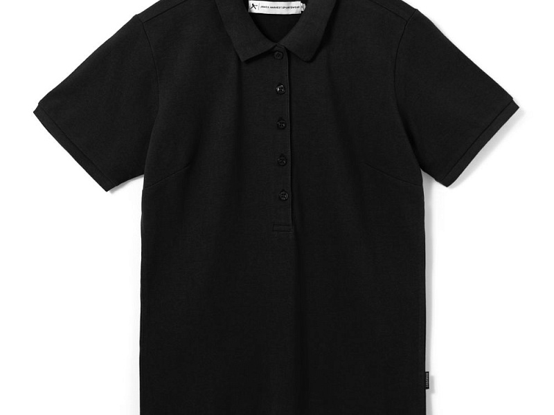 Рубашка поло женская Neptune, черная