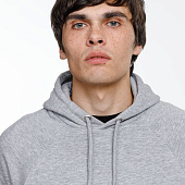 Толстовка унисекс Stellar, серый меланж