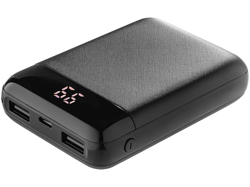 Внешний аккумулятор Uniscend Full Feel 10000 мАч с индикатором, черный
