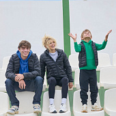 Куртка с капюшоном женская Stream Women, темно-синяя