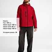 Куртка мужская с капюшоном Replay Men 340, красная