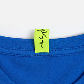 Лейбл тканевый Epsilon, S, желтый неон