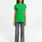 Рубашка поло женская Virma Premium Lady, зеленое яблоко