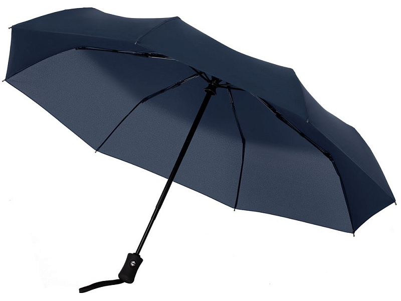 Зонт складной Monsoon, темно-синий