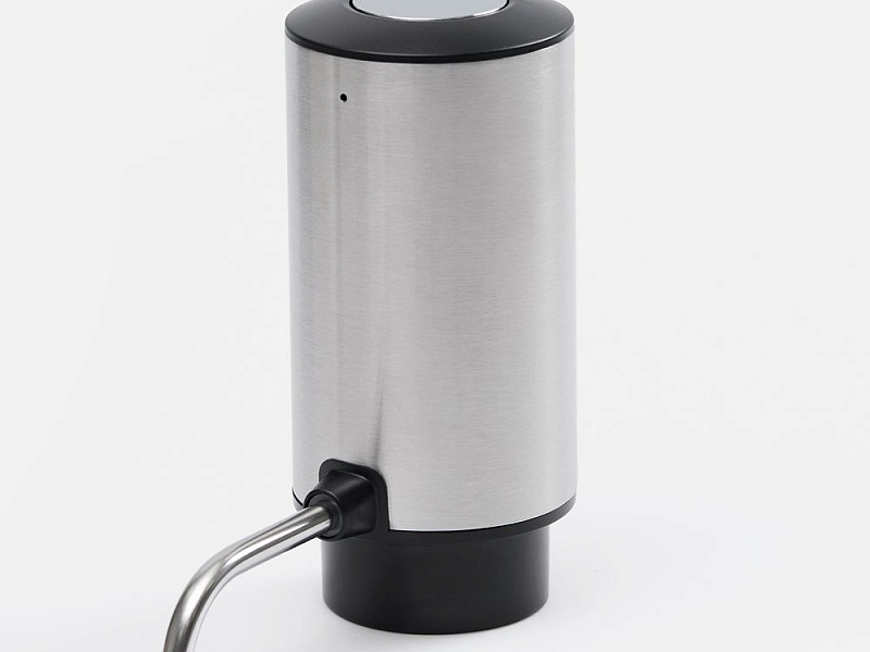 Электрический аэратор-дозатор для вина Tuoretta, серебристый