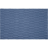 Плед Rombus, синий меланж (джинс)