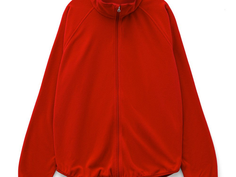 Куртка флисовая унисекс Fliska, красная