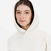 Худи оверсайз унисекс Snuggie, молочно-белое