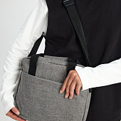 Сумка для ноутбука Delegate, серая