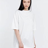 Футболка оверсайз унисекс Big Haul, молочно-белая