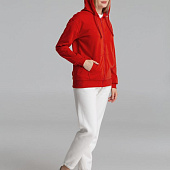 Толстовка на молнии с капюшоном Siverga 2.0, красная