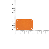 Лейбл Latte, S, оранжевый