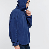 Анорак флисовый унисекс Fliska, темно-синий