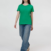 Футболка женская E190 ярко-синяя