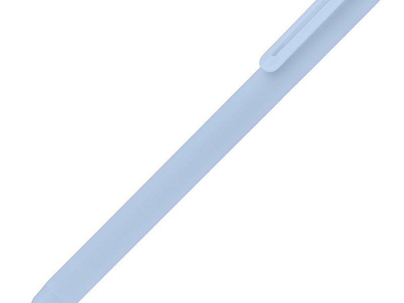 Ручка шариковая Cursive Soft Touch, голубая
